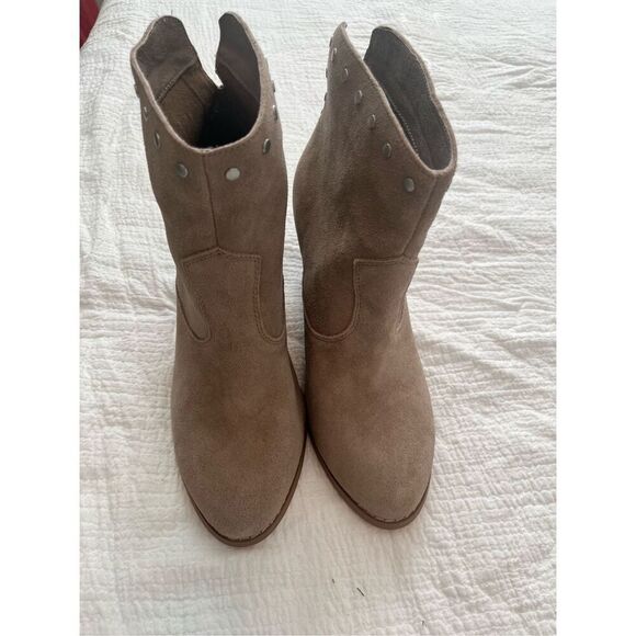 Splendid Women's Esmae Ankle Boots in Taupe NEW - Picture 5 of 10